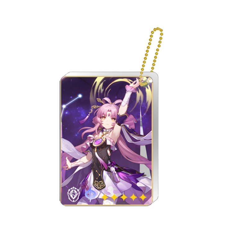 Collapse Star Dome Railway Single hanging character card set keychain pendant price for 5 pcs