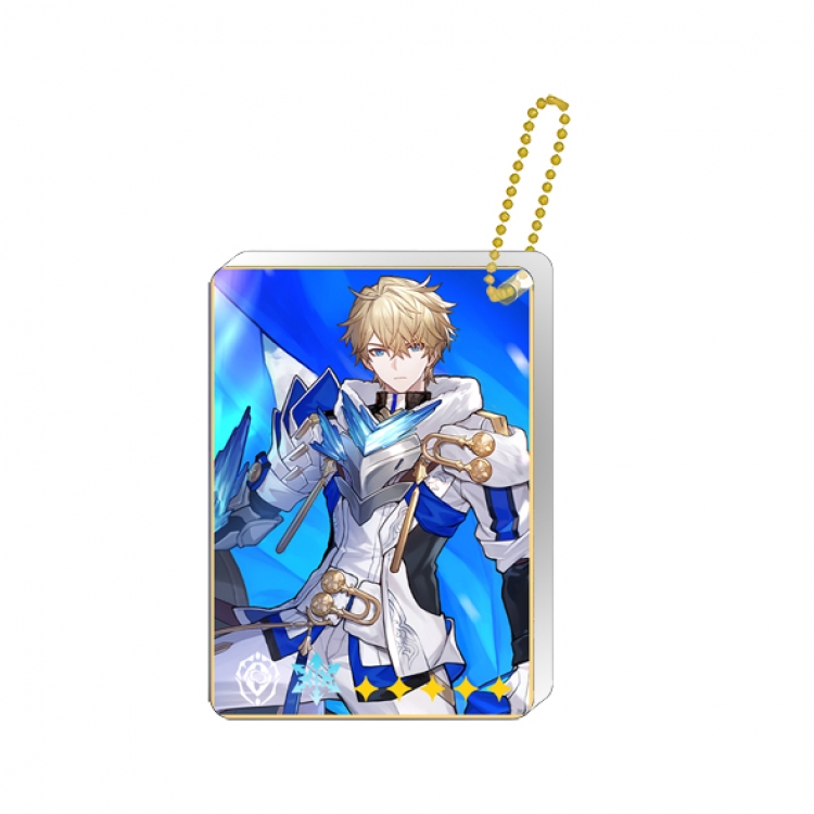 Collapse Star Dome Railway Single hanging character card set keychain pendant price for 5 pcs