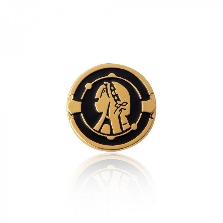 Collapse Metal brooch anime badge OPP packaging price for 2 pcs  X00365-04