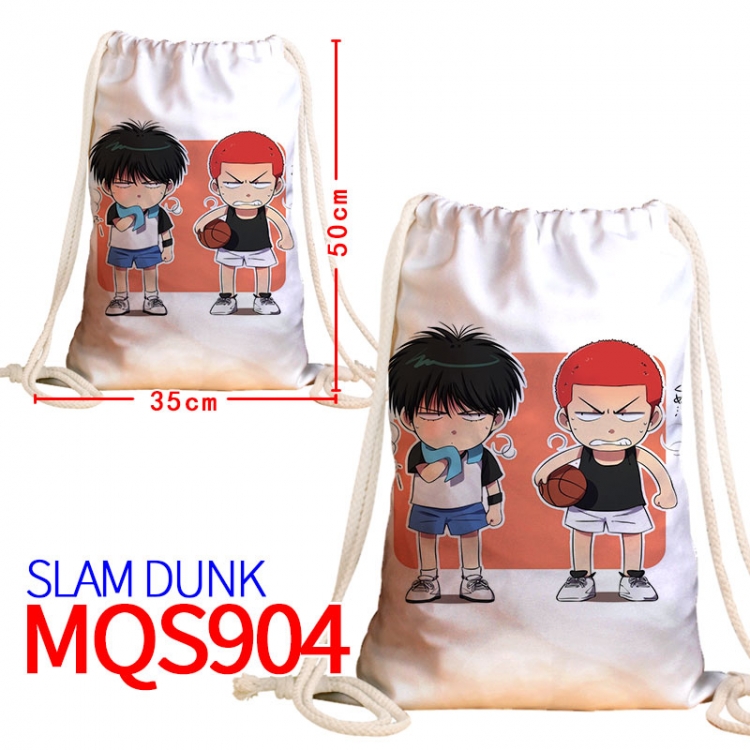 Slam Dunk Canvas drawstring pocket backpack 50x35cm MQS-904