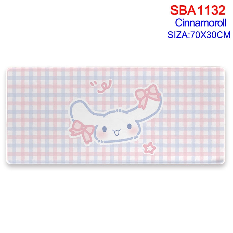 Cinnamoroll cartoon peripheral locking mouse pad 70X30cm  SBA-1132-2