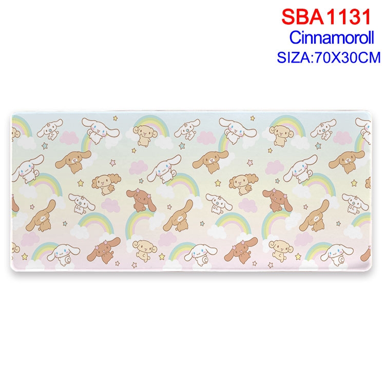 Cinnamoroll cartoon peripheral locking mouse pad 70X30cm  SBA-1131-2