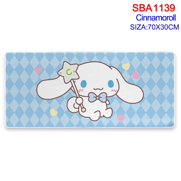 Cinnamoroll cartoon peripheral locking mouse pad 70X30cm SBA-1139-2