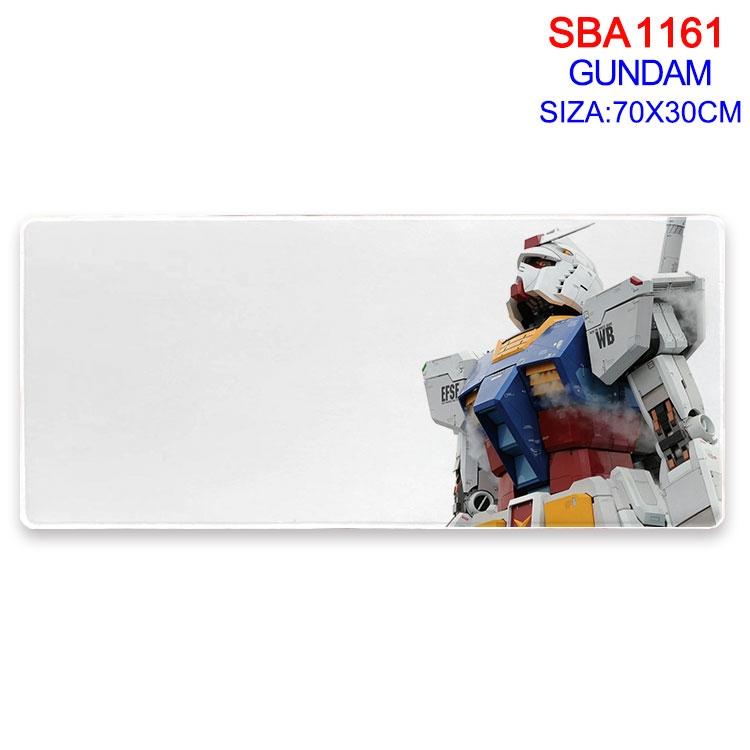 Gundam Animation peripheral locking mouse pad 70X30cm SBA-1161-2