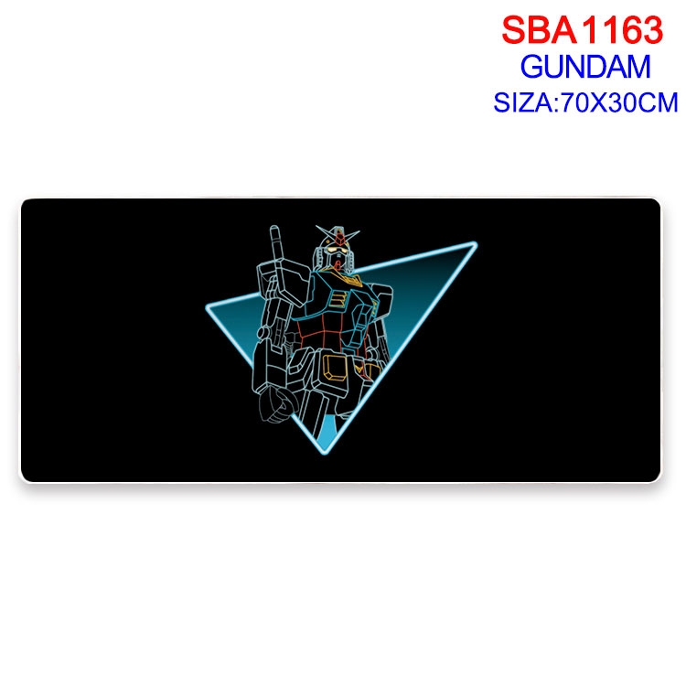 Gundam Animation peripheral locking mouse pad 70X30cm SBA-1163-2