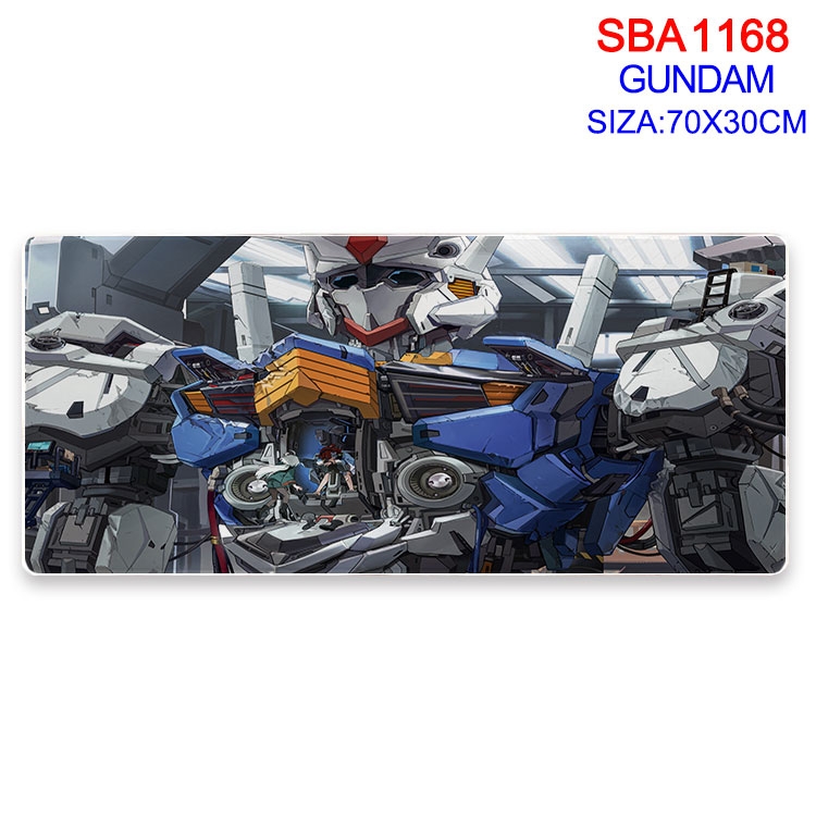 Gundam Animation peripheral locking mouse pad 70X30cm SBA-1168-2