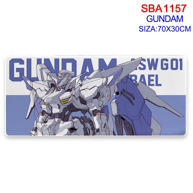 Gundam Animation peripheral locking mouse pad 70X30cm  SBA-1157-2