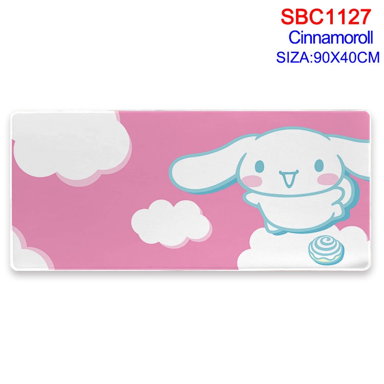 Cinnamoroll cartoon peripheral locking mouse pad 90X40CM  SBC-1127-2