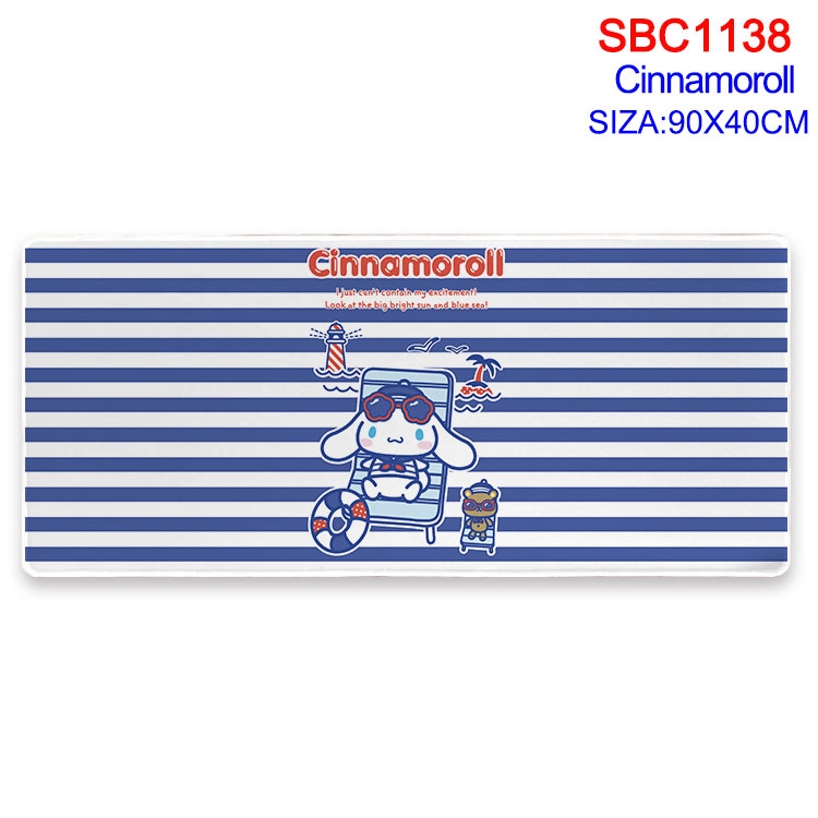 Cinnamoroll cartoon peripheral locking mouse pad 90X40CM SBC-1138-2