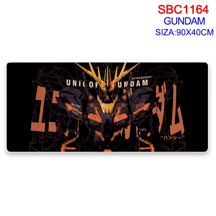 Gundam Anime peripheral edge lock mouse pad 90X40CM SBC-1164-2