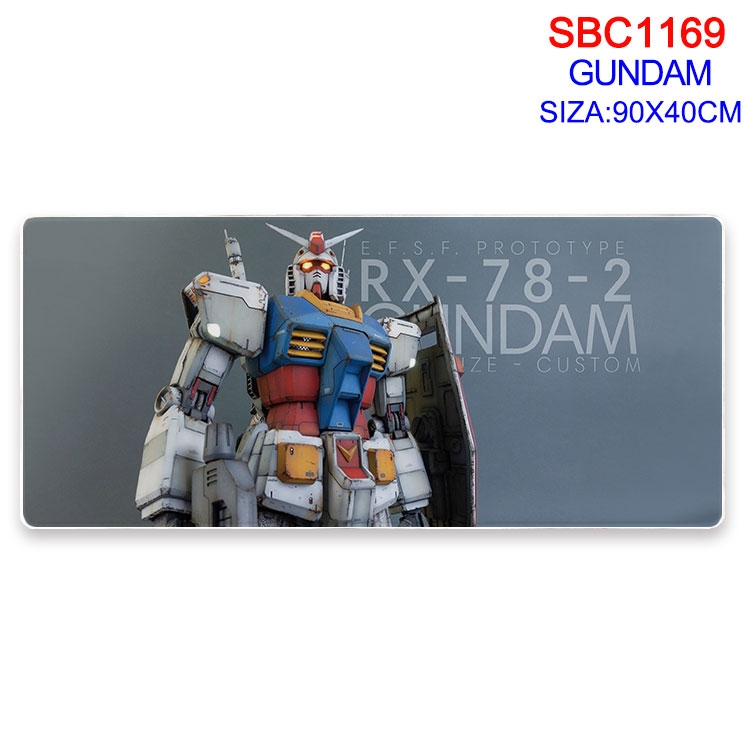 Gundam Anime peripheral edge lock mouse pad 90X40CM SBC-1169-2