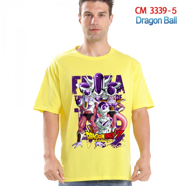 DRAGON BALL Printed short-sleeved cotton T-shirt from S to 4XL 3339-5