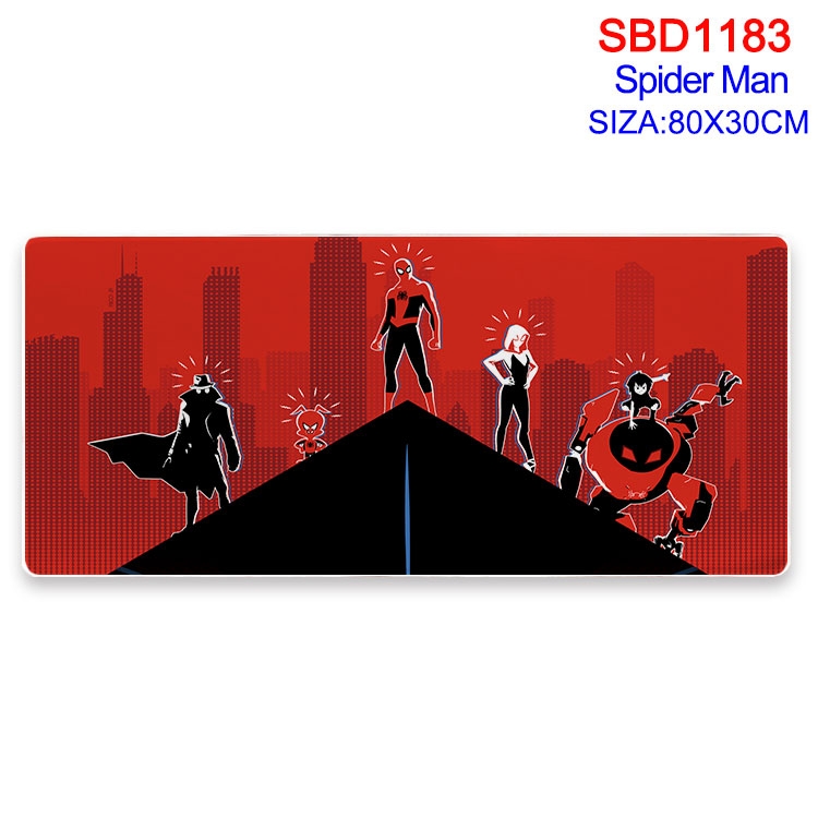 Spiderman Movies peripheral locking mouse pad 80X30cm SBD-1183-2