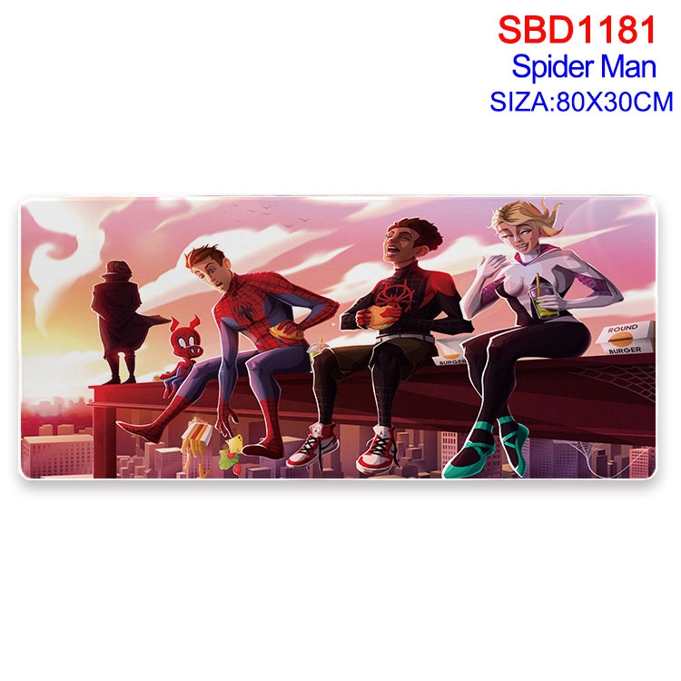 Spiderman Movies peripheral locking mouse pad 80X30cm  SBD-1181-2