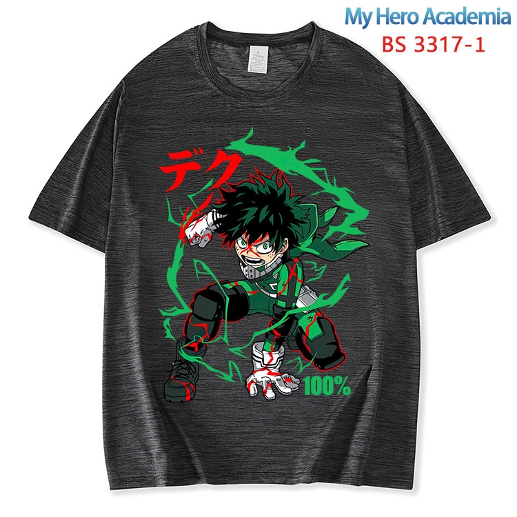 My Hero Academia  ice silk cotton loose and comfortable T-shirt from XS to 5XL BS-3317-1