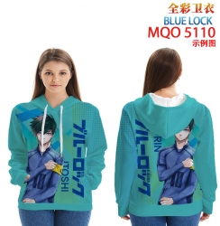 BLUE LOCK Long Sleeve Hooded F...