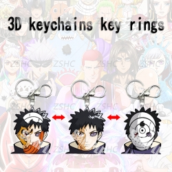 Naruto 3D gradient acrylic key...