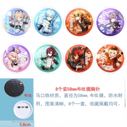 Genshin Impact Anime Round clo...