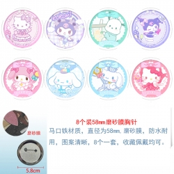 sanrio Anime round scrub film ...