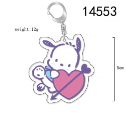 Pochacco  Anime Acrylic Keycha...