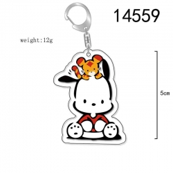 Pochacco  Anime Acrylic Keycha...