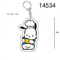 Pochacco  Anime Acrylic Keycha...