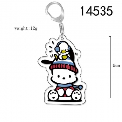 Pochacco  Anime Acrylic Keycha...