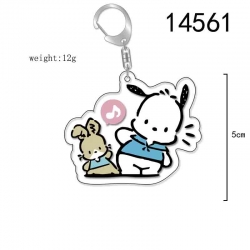 Pochacco  Anime Acrylic Keycha...