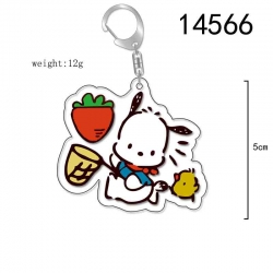 Pochacco  Anime Acrylic Keycha...