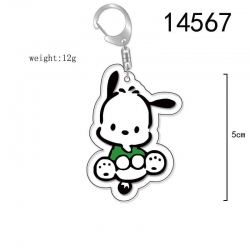 Pochacco  Anime Acrylic Keycha...