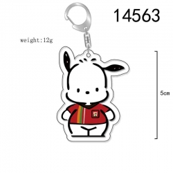 Pochacco  Anime Acrylic Keycha...