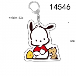 Pochacco  Anime Acrylic Keycha...