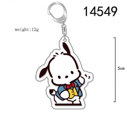 Pochacco  Anime Acrylic Keycha...