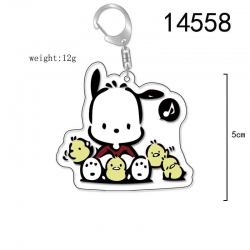 Pochacco  Anime Acrylic Keycha...