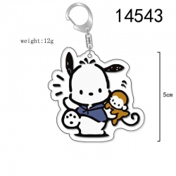 Pochacco  Anime Acrylic Keycha...