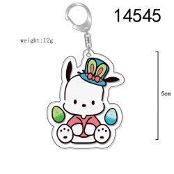 Pochacco  Anime Acrylic Keycha...