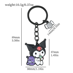 Sanrio Metal keychain cute car...