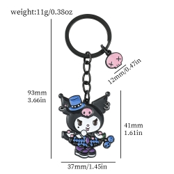 Sanrio Metal keychain cute car...