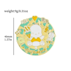 Sanrio Pompompurin Metal badge...