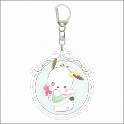 Sanrio Acrylic D button bag pe...