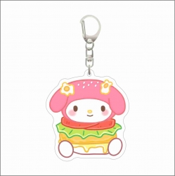 Sanrio Acrylic D button bag pe...