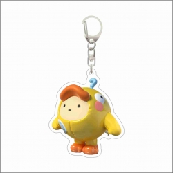 Egg Party Acrylic D button bag...
