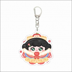 Egg Party Acrylic D button bag...