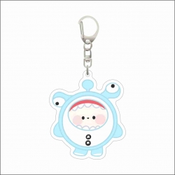 Egg Party Acrylic D button bag...