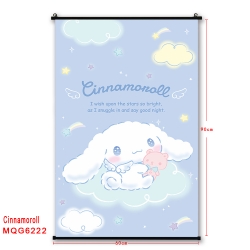 Cinnamoroll cartoon black Plas...