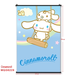 Cinnamoroll cartoon black Plas...