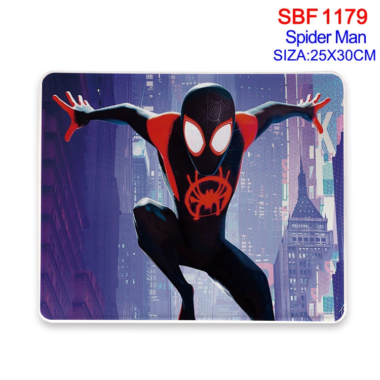 Spiderman Anime peripheral edge lock mouse pad 25X30cm SBF-1179-2