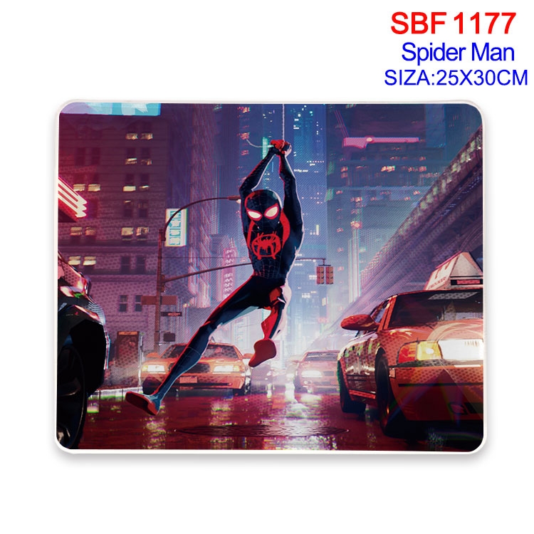 Spiderman Anime peripheral edge lock mouse pad 25X30cm SBF-1177-2