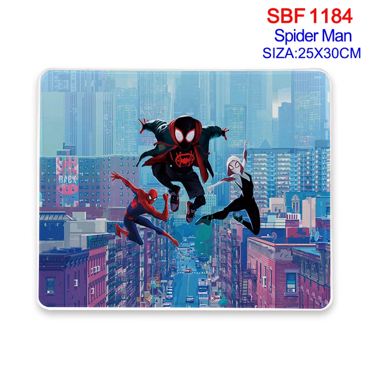 Spiderman Anime peripheral edge lock mouse pad 25X30cm SBF-1184-2