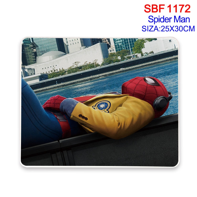 Spiderman Anime peripheral edge lock mouse pad 25X30cm SBF-1172-2